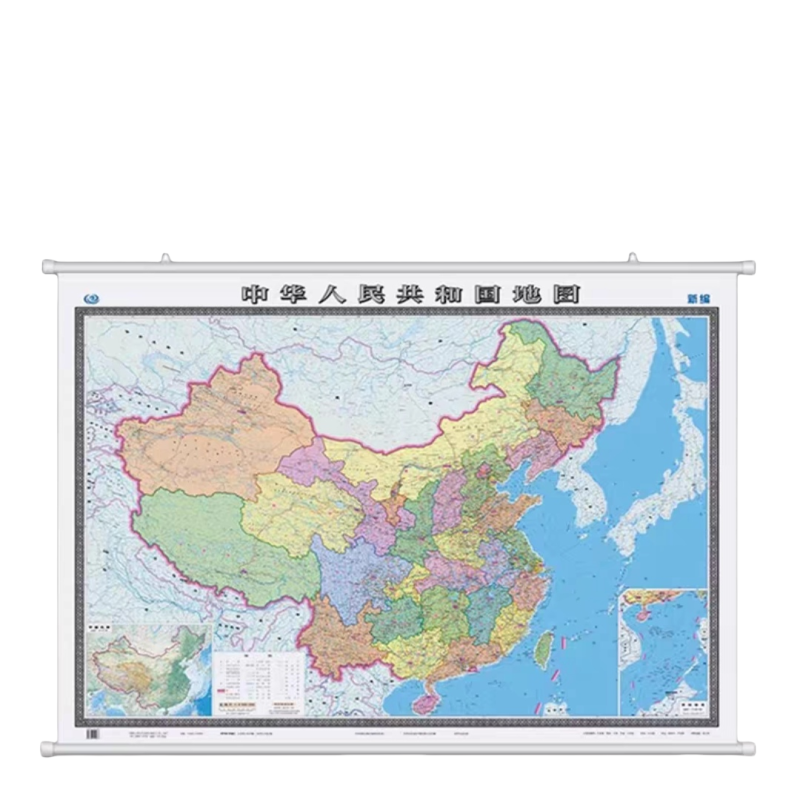 鋆珑 地图挂图 1.5×1.1米 张