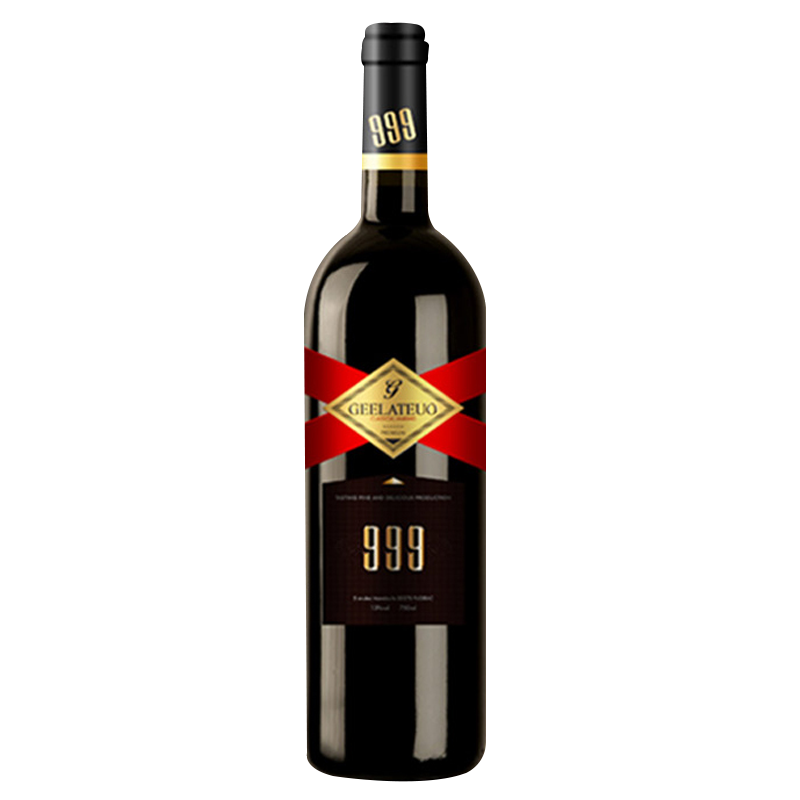 戈拉图 999干红葡萄酒 13%vol红酒葡萄酒 750ml/瓶 单瓶装