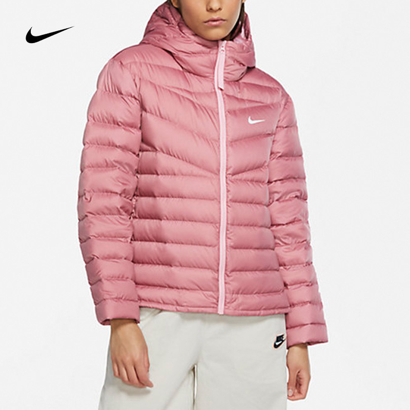 nike耐克羽绒服女装2020新款轻薄保暖外套运动棉服cu5095011