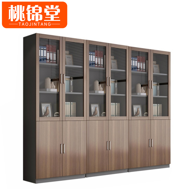 桃锦堂玻璃书柜高清大图