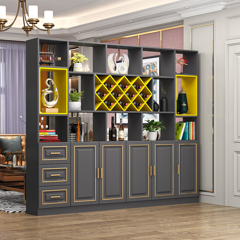 双面隔断屏风酒柜参数规格