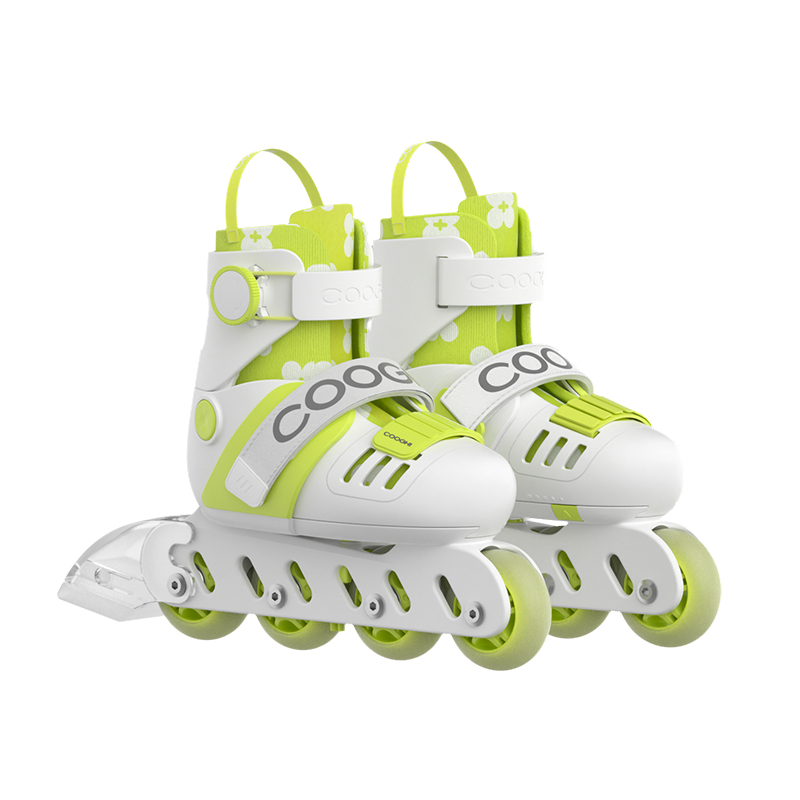 酷骑cooghi儿童r2轮滑鞋二合一小孩滑轮鞋初学者男女童滑冰鞋37岁旱冰