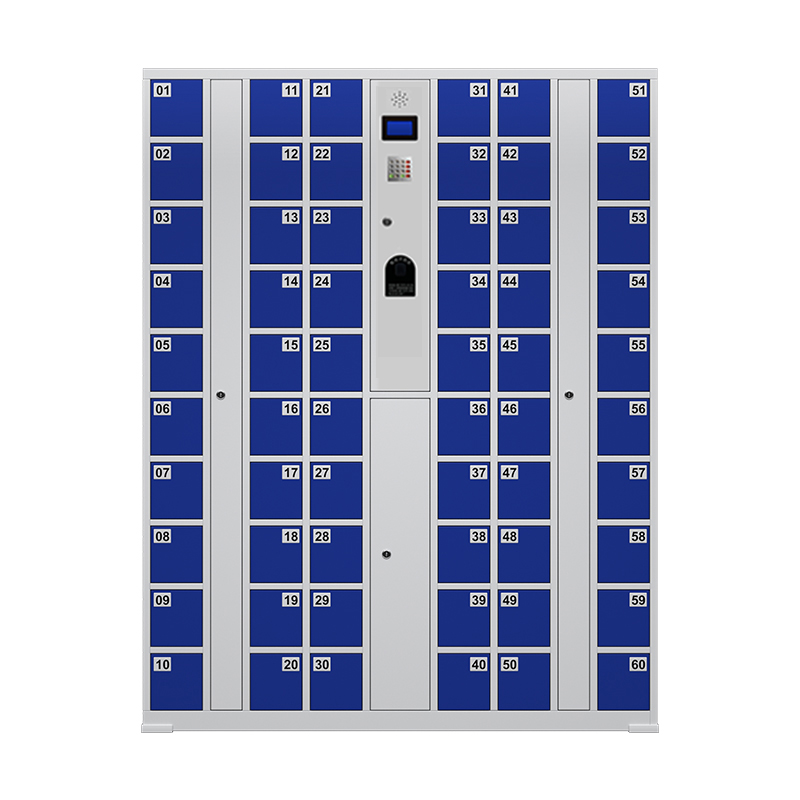 臻远 ZY-SJGB-32 手机充电柜寄存柜电子设备管理柜存包柜 60门指纹款