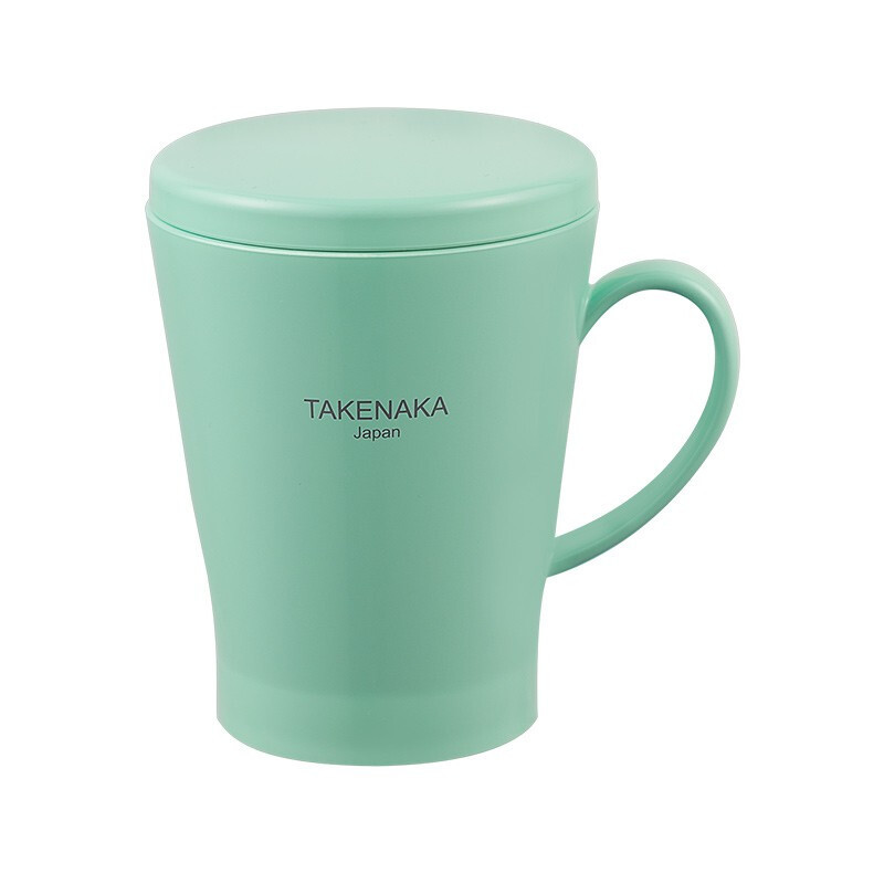 TAKENAKA竹中 原装进口产品 茶膳系列杯子 马卡龙色 ins 少女网红 日本原装办公室家用 薄荷绿