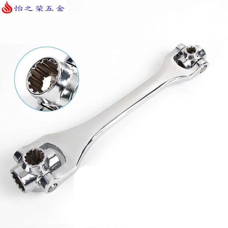 扳手52合一多功能套筒扳手套装八合一合1德国多用360度8-21mm 12齿52合一扳手图片