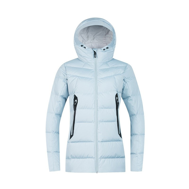 探路者户外羽绒服女士外套中厚保暖白鸭绒户外服装秋冬季户外女式防风