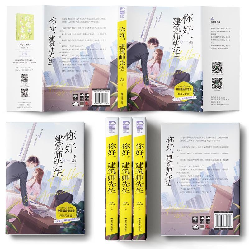 [醉染正版]你好建筑师先生 我走地下道 大鱼文化现代都市青春文学建筑师考古爱情高甜宠文言情小说女生系列书籍高清大图