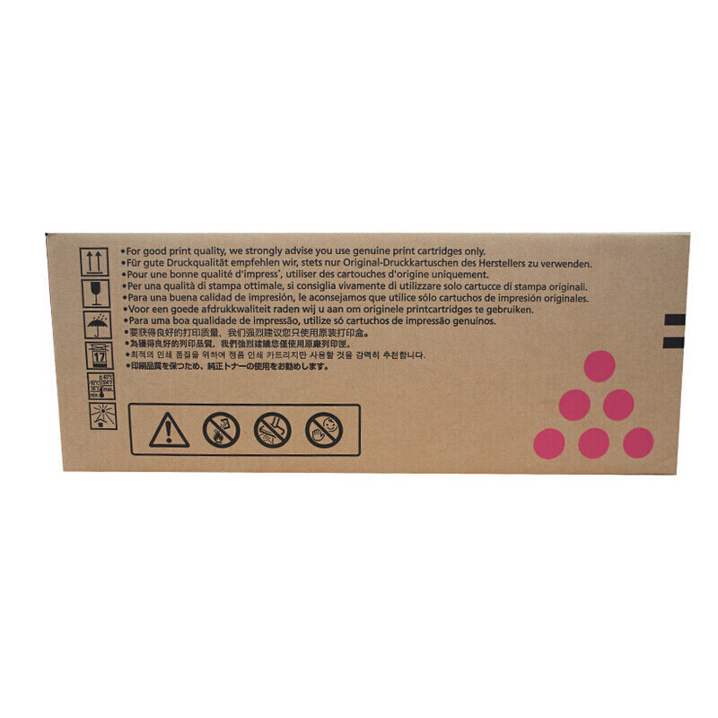 理光(Ricoh)一体式硒鼓 SP C252C 红色墨粉盒1支装 适用于SP C252DN/252SF