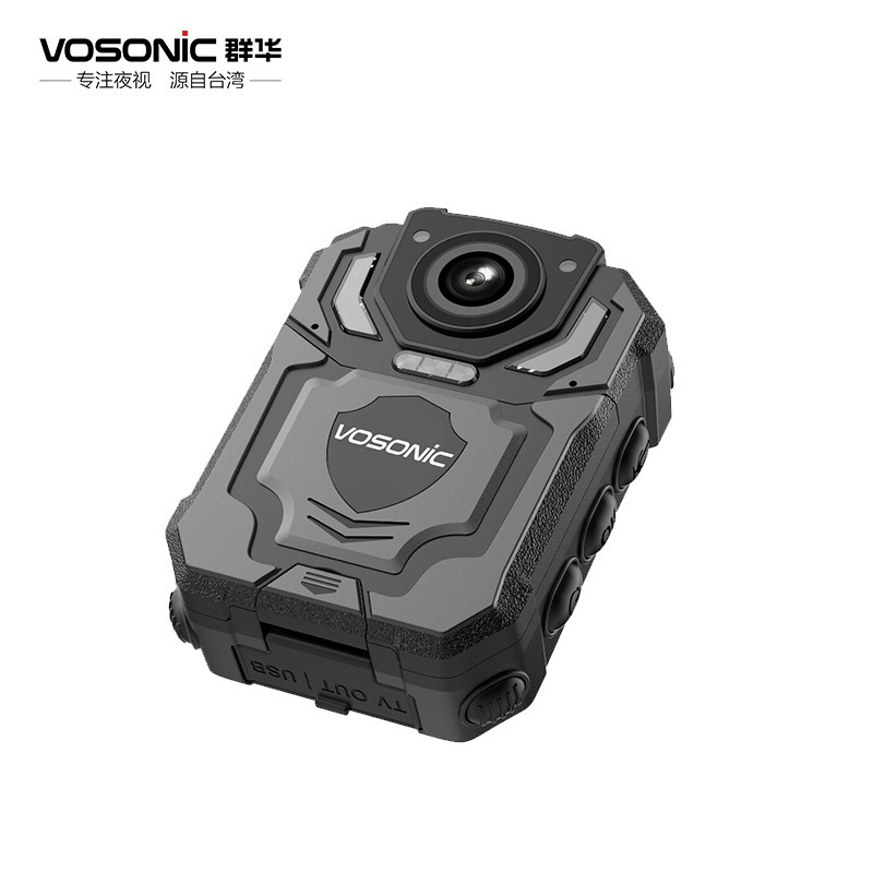 群华(VOSONIC)T5记录仪 1296P高清红外夜视 4000万像素 可换电池 内置64G内存