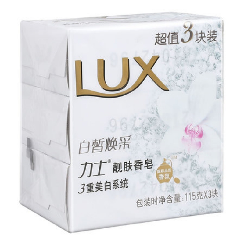 力士(LUX) 白皙焕采 115g香皂 (计价单位:块)高清大图
