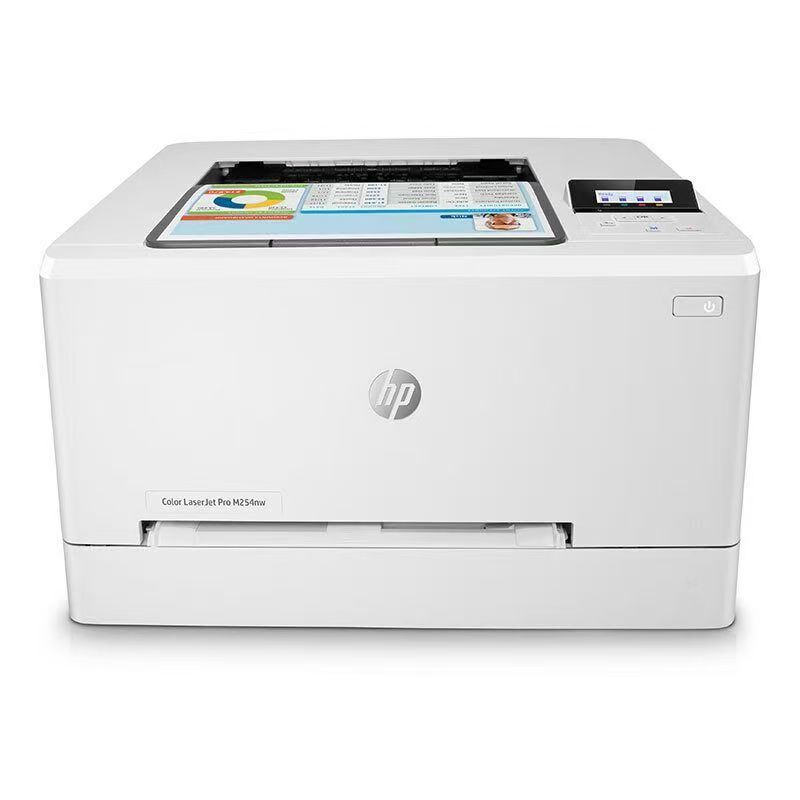 [HP]惠普254NW/254dw彩色激光打印机家用小型办公无线有线-套餐2:机器+加粉黑彩硒鼓2套8个+碳粉8支高清大图