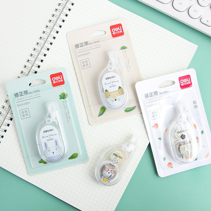 得力7205修正带(混)5只装高清大图