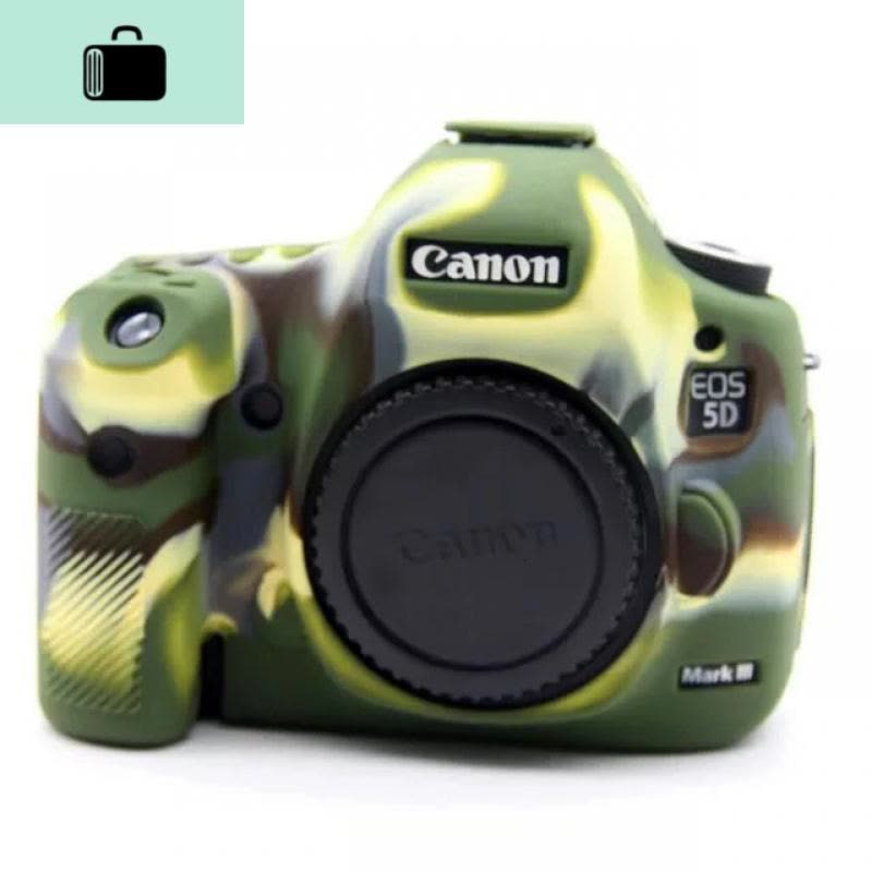 NEW LAKE相机包佳能5D4 6D2 80D 6D 5D3 200D 5DSR保护套800D硅胶套90D 数码相机包图片