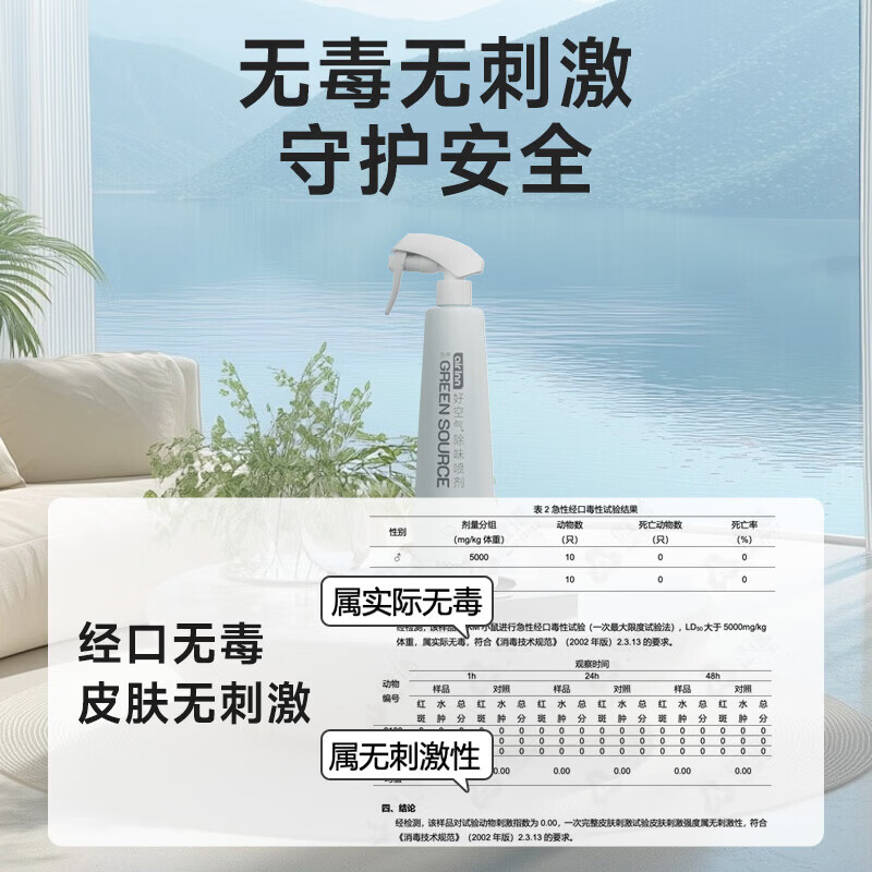 绿之源 Air Inn好空气除味喷剂 500ml高清大图