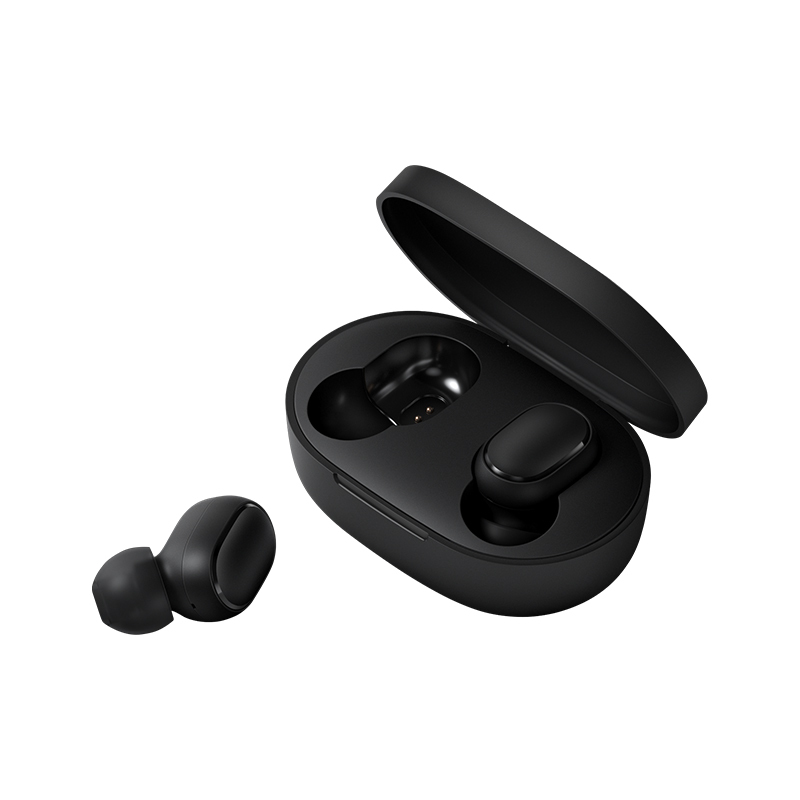 Redmi AirDots S 真无线蓝牙耳机 黑色急速秒连 单双使用 蓝牙5.0 游戏模式