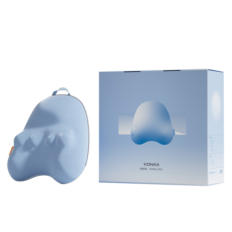 康佳背部按摩器人体贴合设计恒温揉捏分区支撑KAMQ-2001