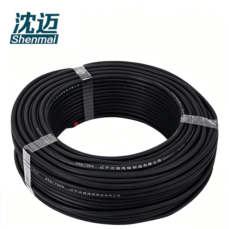 沈迈 铜芯橡套软电线 YC-3*35+1*10平方 1米高清大图