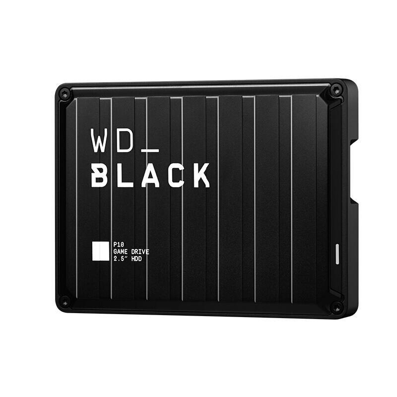 西部数据(WD)4TB 移动硬盘 P10 游戏高速存储大容量机械硬盘ps5/xbox拓展外接外置手机笔记本电脑