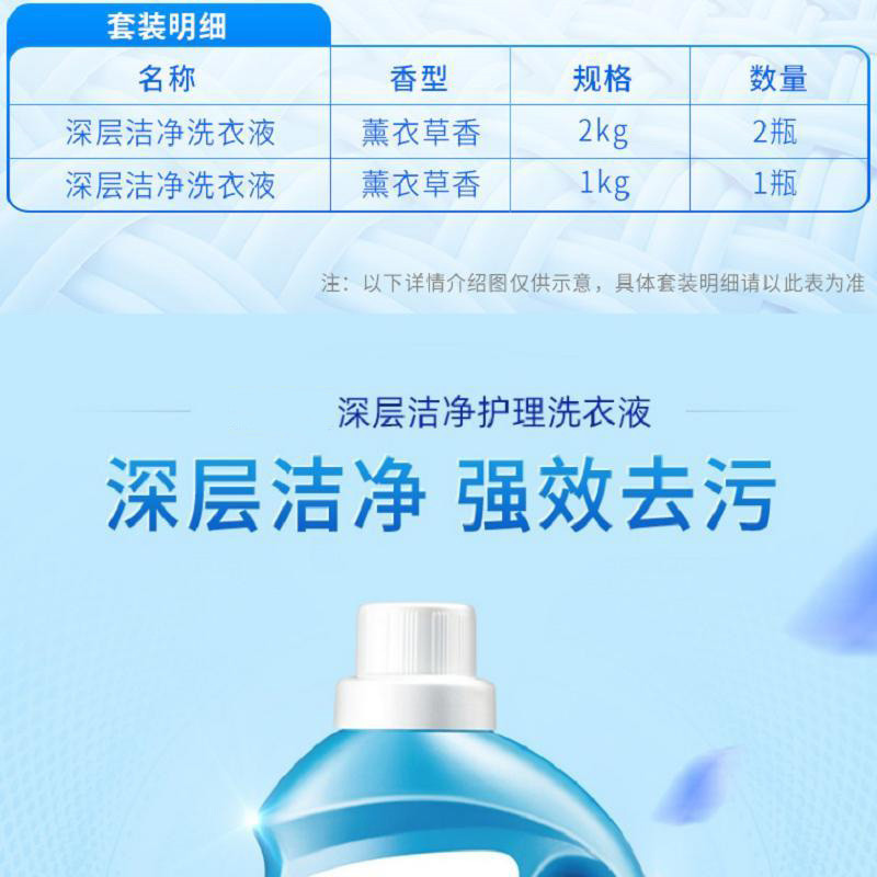 蓝月亮 洗衣液12斤套装(单位:套)