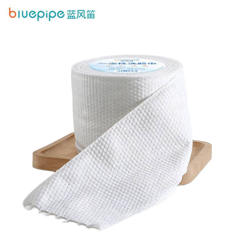 蓝风笛 一次性洗脸巾 72卷 箱高清大图