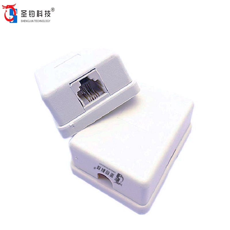 圣钧科技SHENGJUN TECHNOLOGY 话机接线盒 单水晶头+个高清大图
