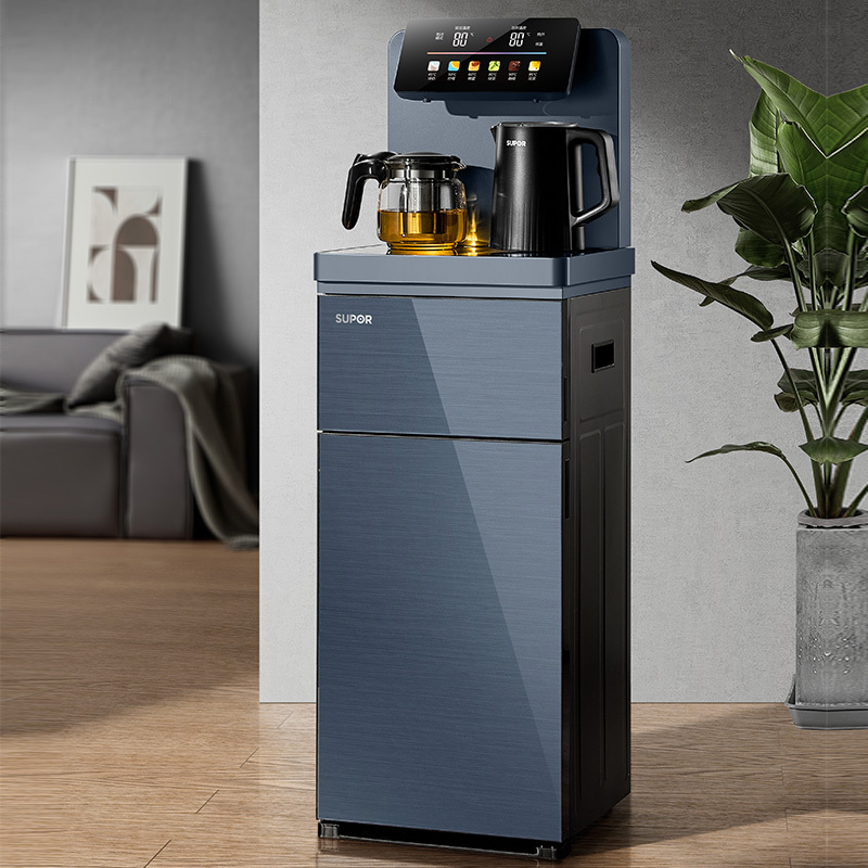 苏泊尔supor茶吧机家用高端饮水机柜子一体下置水桶全自动智能2023
