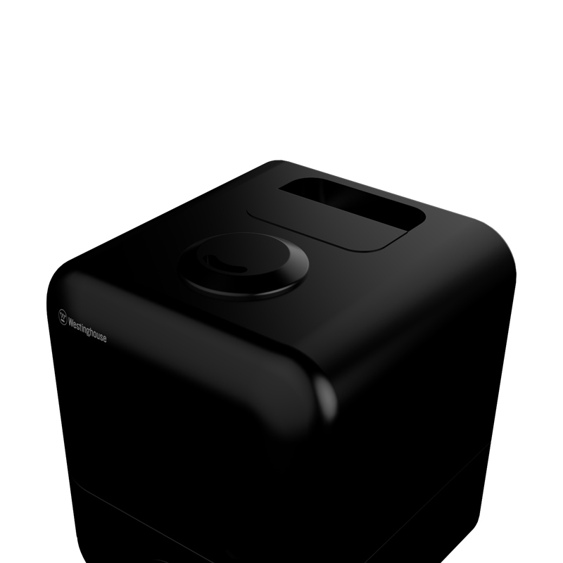 西屋（Westinghouse）空气加湿器WHU-4000橡胶质感 3.9L容量 家用卧室安静360度出雾 办公室加湿