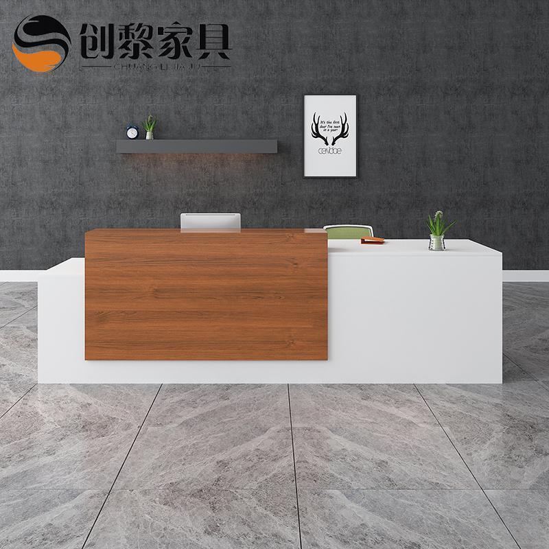汐岩办公家具 前台接待台大厅迎宾收银台创意台 923高清大图