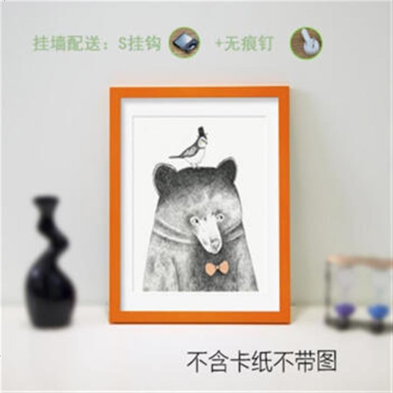 镜框影楼画框电梯装裱任意油画营业执照卡纸海报现代框框白色相框家居证书画框广告海报