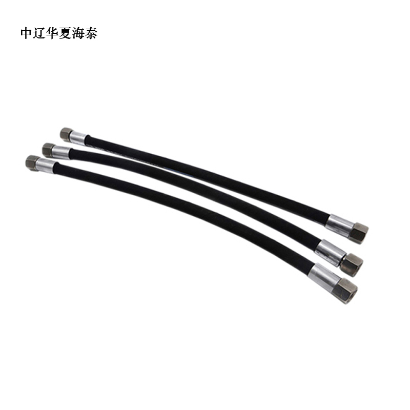 中辽华夏海泰 钢丝耐油高压油管(带接头)1300mm M18x1.5 90° 根高清大图