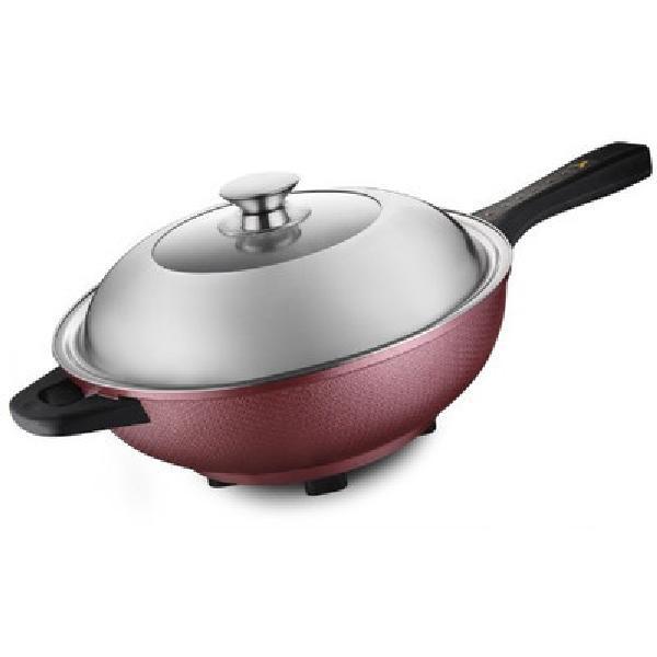 大功率爆炒 智能电锅电炒锅电火锅电热锅 不粘锅无油烟多功能|大功率