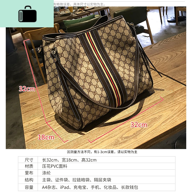 包包女包新款2020潮大气单肩包大容量女时尚百搭斜挎包手提包大包NEWLAKE高清大图