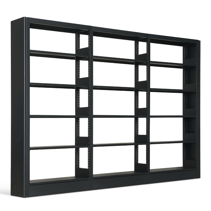 鑫虎威 钢制多层书架学校图书馆阅览室资料架展示架单面书架书柜置物架高清大图