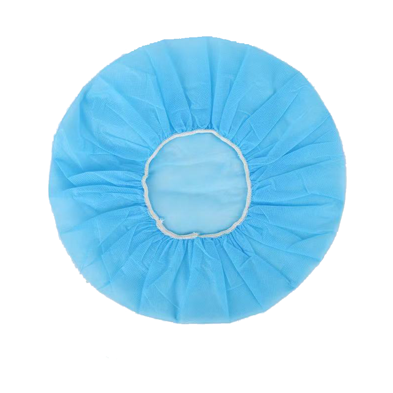 惠铁 无纺布头套厨师帽一次性防尘罩 条形 个高清大图