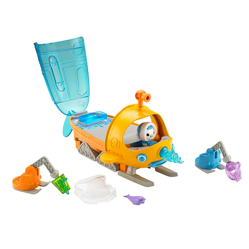 Octonauts 海底小纵队独角鲸艇极地探险套装 BDL93