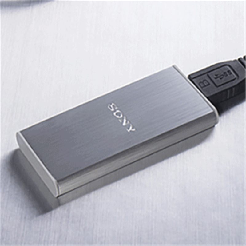 Sony/索尼 外置固态硬盘128GB SL-BG1(黑色) 铝制外壳 经久耐用 高速USB3.0小巧紧凑其他值