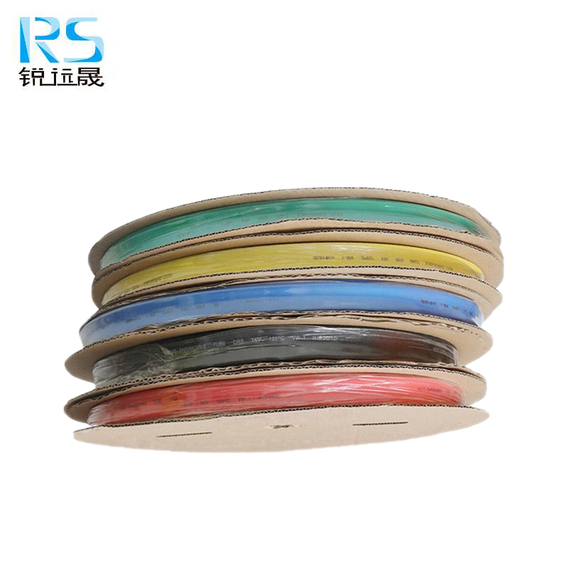 锐远晟 B级单色热缩管 (黄、蓝、红、绿、黑五色可选,请备注φ80 25/盘高清大图