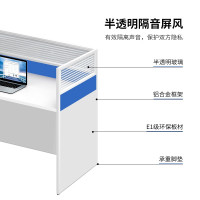 创世人 办公家具职员办公桌工位桌屏风电脑桌现代简约单人位员工桌