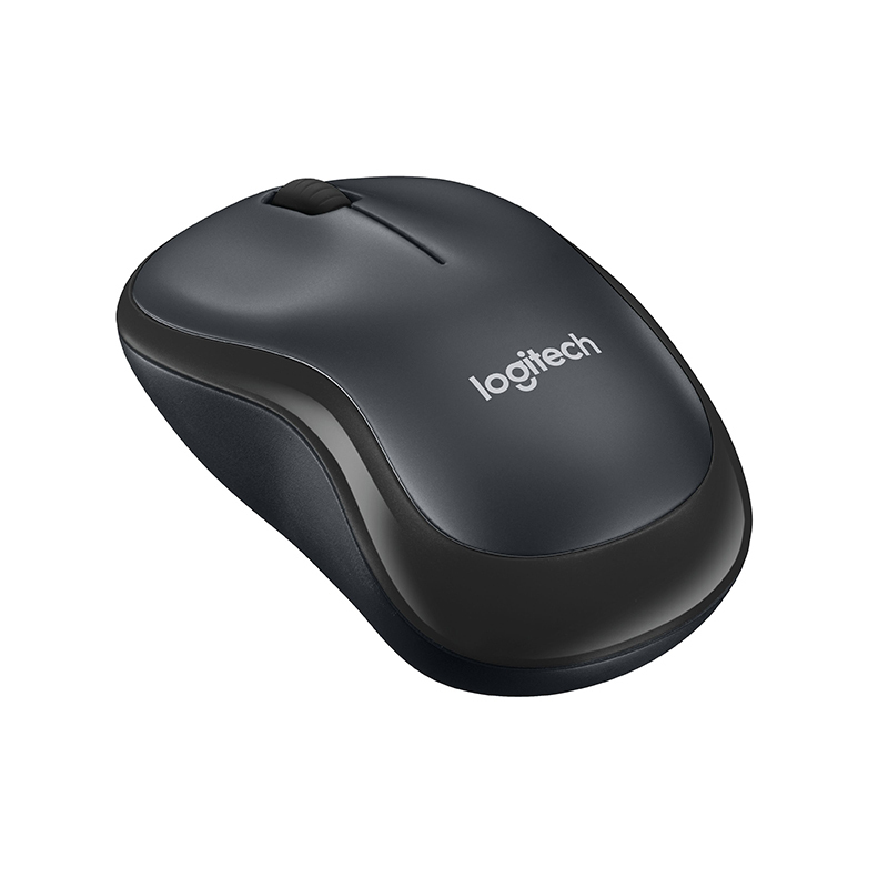 罗技(Logitech)M220无线静音鼠标光电USB家用商务办公台式机笔记本电脑 黑色
