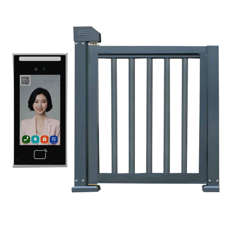 诚智旺 铝合金电动小门 人脸识别/套高清大图