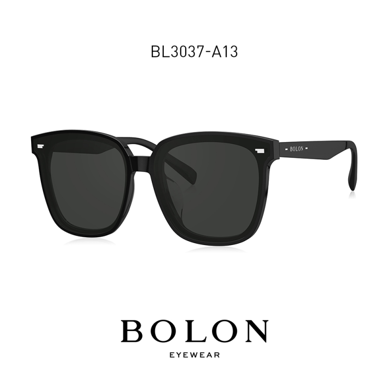 BOLON暴龙眼镜新品男复古偏光墨镜韩版黑超板材太阳镜BL3037
