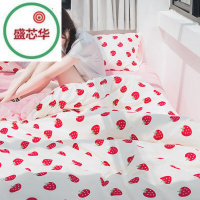 新款被面棉被里珊瑚绒四件套1.8m床上用品法兰绒床单被子被套法莱绒惠恩HuiEn其他其他