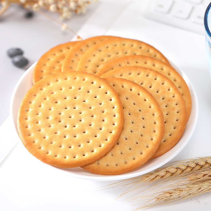 [第三件1元]比比赞草原鲜乳大饼牛乳牛奶饼干整箱小时候的零食小吃早餐代餐休闲食品 500g