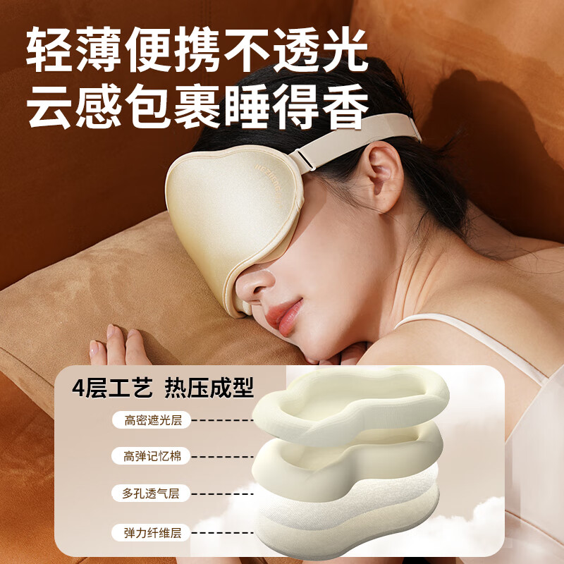 和正月光宝盒 夜伴好 礼遮光睡眠眼罩迷你小夜灯 月光宝盒 HZ-MOON-1高清大图