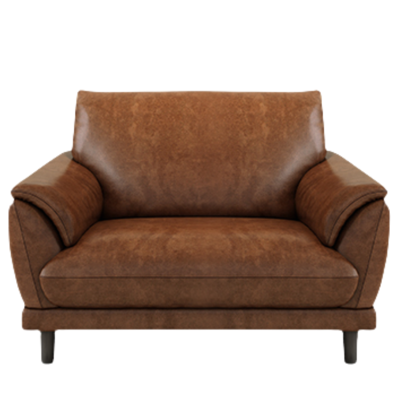 铭思达皮艺沙发单人张高清大图