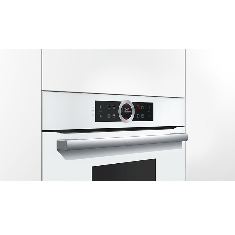Bosch/博世 CDG634BW3W 法国原装进口 全新智能 触控环 嵌入式蒸箱 大容量38L 白色高清大图
