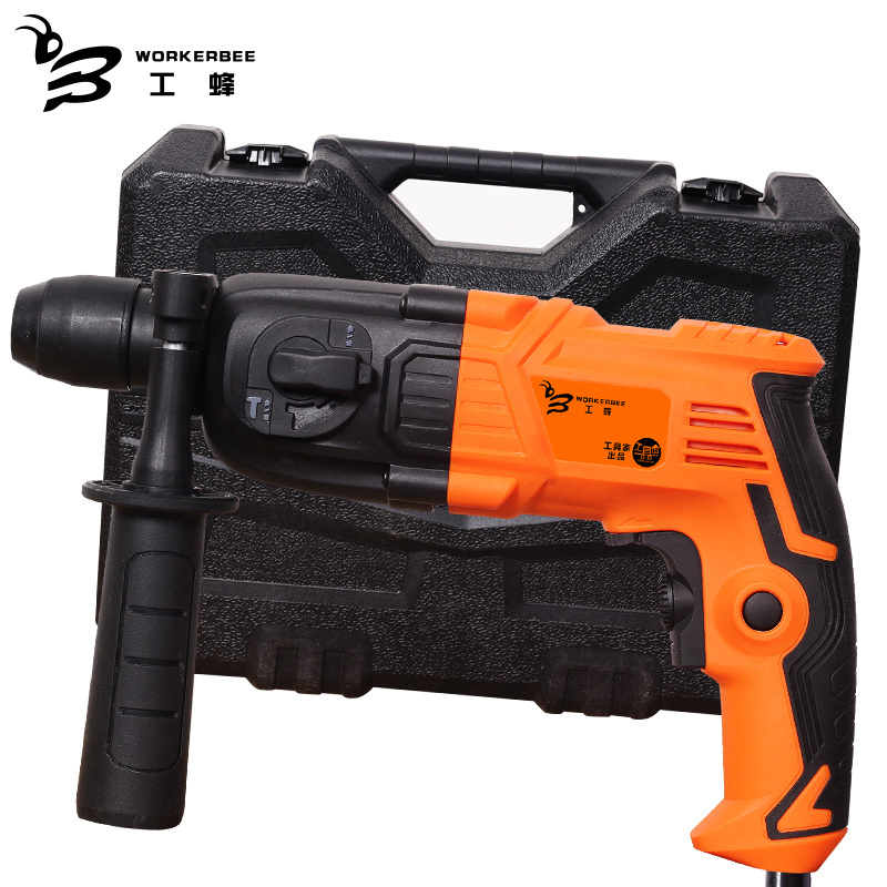 [苏宁自营]工蜂 轻型电锤 GH2-12RE冲击电钻 家用打墙电动工具 冲击钻电锤双功能