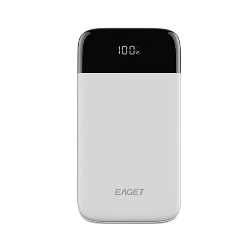 忆捷(EAGET) EQ20快充电源锂电池 20W 10000毫安3接口便携式 1个 黑色(单位:个)高清大图