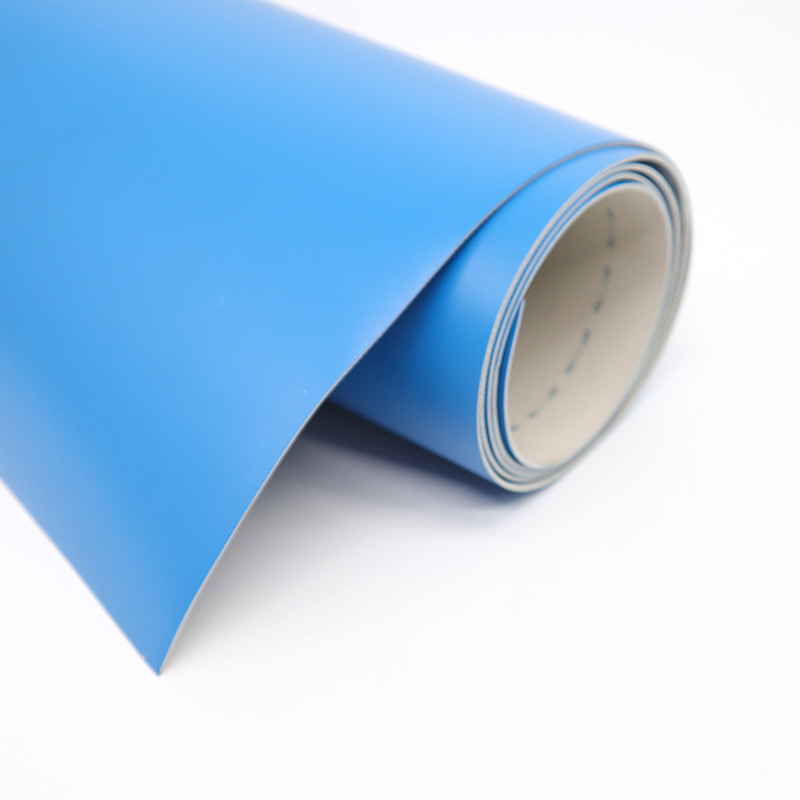 天空桥 PVC地板革 蓝色2.0mm 平方米高清大图