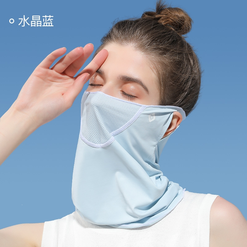 夏季开车防晒面罩女 迈高登遮脸面罩开车户外骑车防晒围脖女骑行